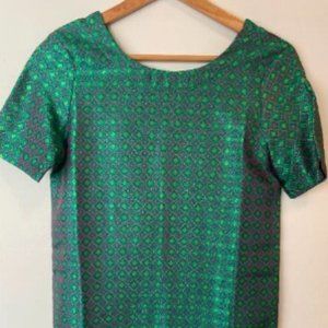 Italian vintage silk dress